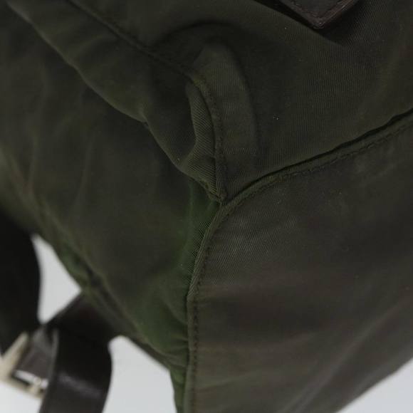 PRADA Backpack Nylon Khaki Auth 57050 - Picture 16 of 16
